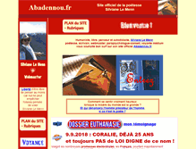 Tablet Screenshot of abadennou.fr
